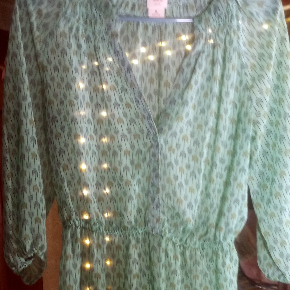 Green mossimo top